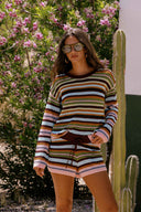 Balboa Short- Paradise Stripe