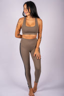 Margot Rigor Legging - Lentil / Black