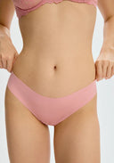 The No-Show Thong- Rose