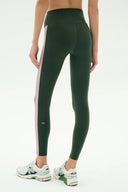 Margot Rigor Legging- Military/Blush