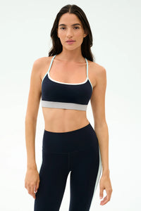 Emerson Airweight Bra- Indigo/Dove Grey
