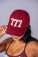 777 Dad Hat - Mahogany
