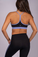 Emerson Airweight Bra - Black / Purple Haze