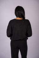 Devyn Oversized Sweatshirt - Midnight Mummy