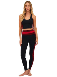 Mariella Legging- Redwood Colorblock