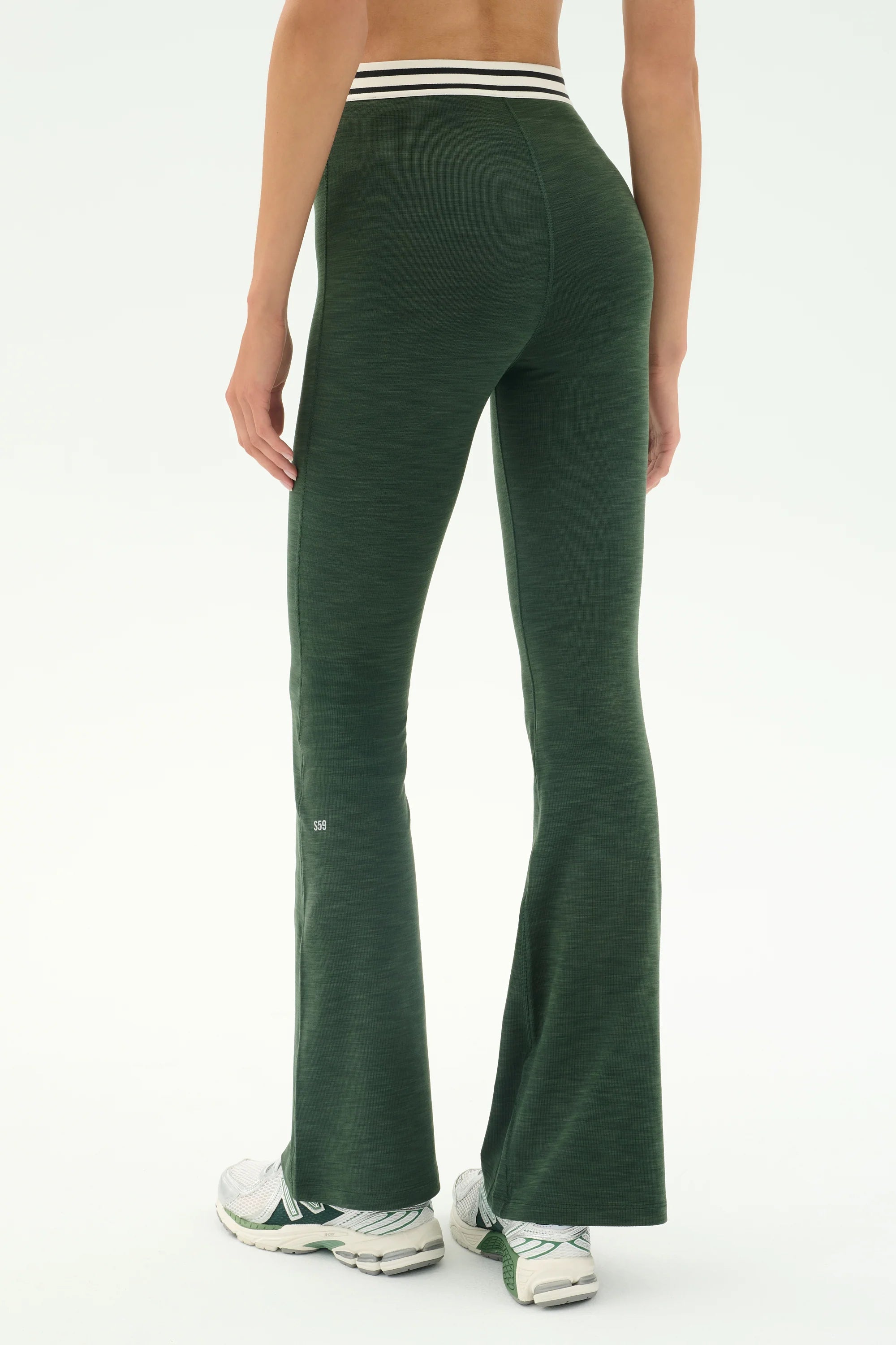 Raquel Active Rib Flare- Heather Military