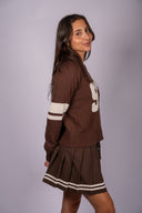 Nineties Stand In Sweater - Dark Chocolate