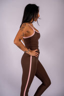 Rhythm 25in Midi Pant - Chocolate