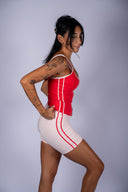 Solis Scoop Tank - Strawberry / Soft Pink