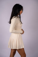 Cruz Collared Polo- Cream