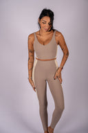 Fusion Legging - Latte/Oatmilk