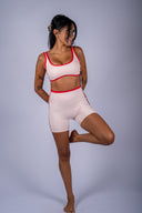 Radar 5 Inch Bike Short - Soft Pink / Strawberry