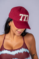 777 Dad Hat - Mahogany