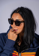 Park Ave Polarized Sunglasses - Brown Tortoise - Grey