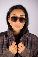 Highway Sunglasses - Tort Gold-Gradient