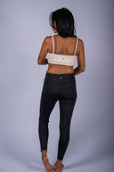 Rae Ankle Legging - Black / Malt / Shell