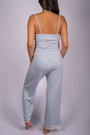 Trina Rib Pant - Skyline