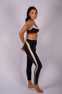 Emerson Airweight High Waist 7/8 Legging - Black / Creme