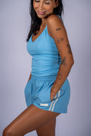 Relay Spray Short - Alaskan Blue