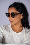 After Hour Polarized Sunglasses - Dark Tort Gradient