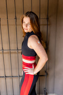 Etta Top- Redwood Colorblock
