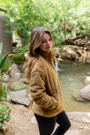 Brooklyn Sherpa Jacket- Toasted Sesame