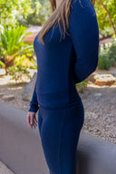 Dynamic Top- Blue Sapphire