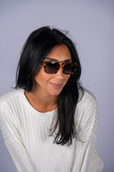 After Hour Polarized Sunglasses - Dark Tort Gradient