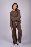Hunter Knit Pant - Dark Chocolate