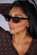 Midnite Polarized Sunglasses - Polished Black - Grey