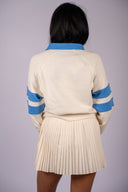 Bennett Top - Opal Sky Colorblock