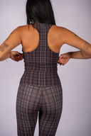 Yara Top - Chocolate Bar Plaid