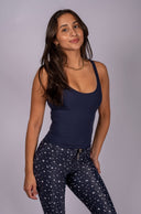 Amelia Tank Top - Navy