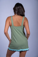 Mischa Dress - Sage Mist Matte