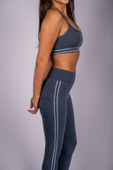 Bowery Baxter Tbar Bra - Denim