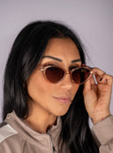 Nouveau Polarized Sunglasses - Sweet Tea Gradient