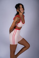 Radar 5 Inch Bike Short - Soft Pink / Strawberry