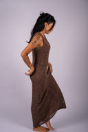 Claremont Knit Midi Dress- Cocoa Latte