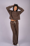 Hunter Knit Pant - Dark Chocolate