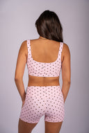 Sparrow Short - Pink Minnie Dots
