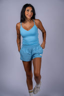 Relay Spray Short - Alaskan Blue