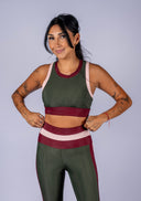 Gwen Top- Wild Berry Colorblock