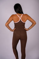 Rhythm 25in Midi Pant - Chocolate