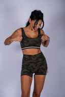 Gatsby Bra - Green Camo