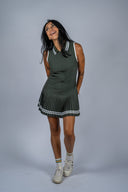 Bria Dress- Shaded Spruce