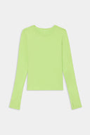 Airweight Lite Long sleeve Waist Length- Limeade/Black