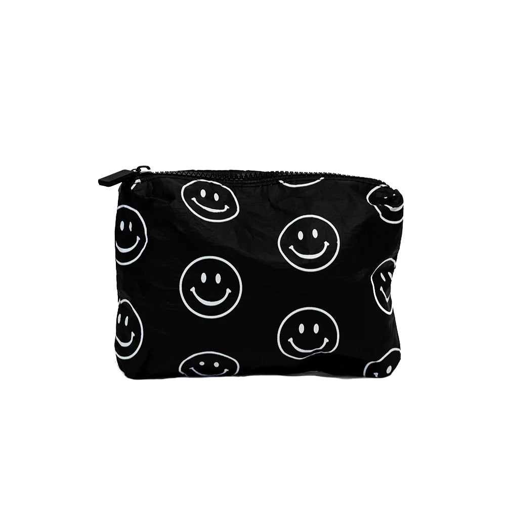 Smiley Water Resistant Pouch
