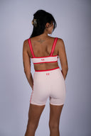 Solis Scoop Sports Bra - Soft Pink / Strawberry