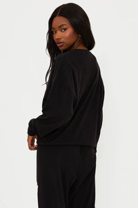 Devyn Sweatshirt- Boo Black