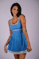 Antonia Dress - Opal Sky